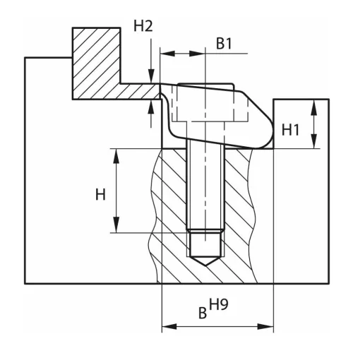 Mitee-Bite Pitbull szorító kés M10