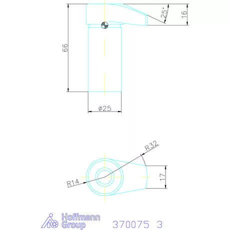 Kipp Szorító kampó hengeres 3