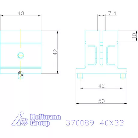 Kipp IDom befogó 40X32 mm
