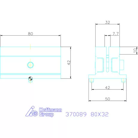 Kipp IDom befogó 80X32 mm