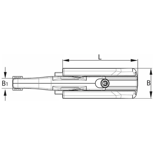 Amf Csúsztatható erősített szorító hosszú 1