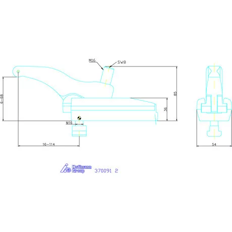 Amf Csúsztatható erősített szorító hosszú 2