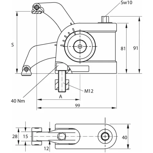 Garant Kompakt leszorító 47 mm