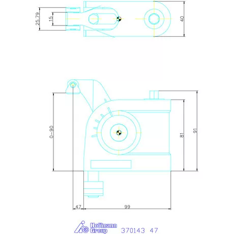 Garant Kompakt leszorító 47 mm