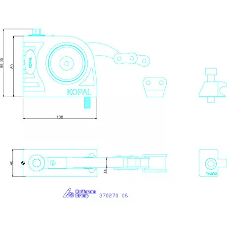 Láncfeszítő szerszám