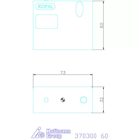 Kopal Magasító alátét kompakt leszorítóhoz 60 mm