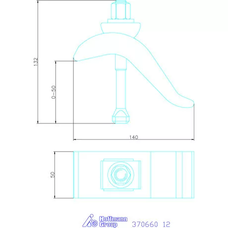 Amf Szorítóköröm 12 mm