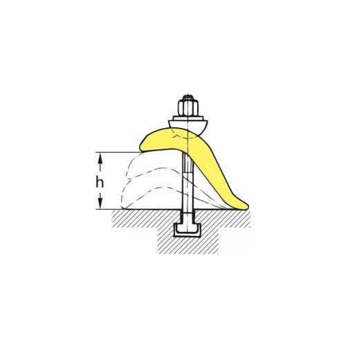 Amf Szorítóköröm 14 mm