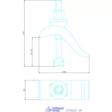 Amf Szorítóköröm 18 mm