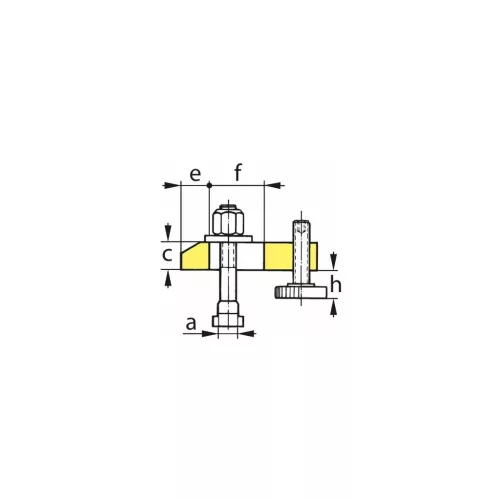 Amf Állítható szorítóvas 16 mm