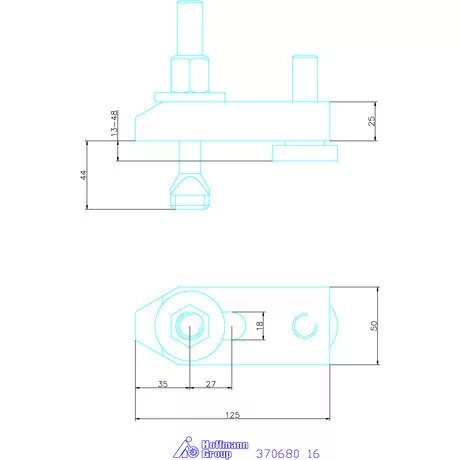 Amf Állítható szorítóvas 16 mm