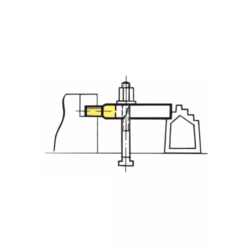 Amf Villás szorítóvas 26X250 mm