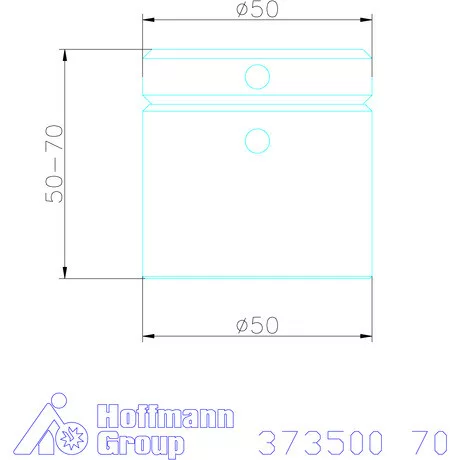 Amf Beállítható csavarbak acél alsórésszel 70 mm
