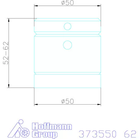 Amf Beállítható csavarbak alu alsórésszel 62 mm