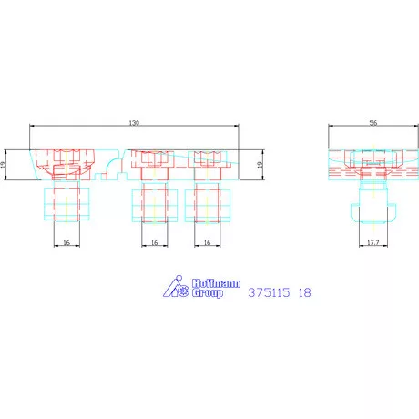 Amf Oldalszorító befogók 18 mm