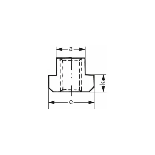 Amf T-horonycsap menettel 6 mm