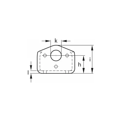 Holex Derékszögű talp stabil kivitelben 2