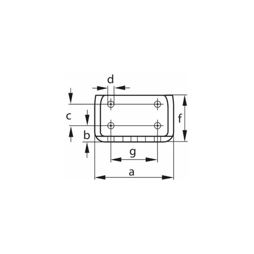 Holex Derékszögű talp stabil kivitelben 2