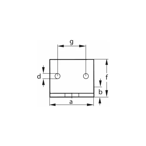 Holex Derékszögű talp stabil kivitelben 2
