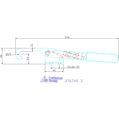 Amf Horgas szorító kampóval 3