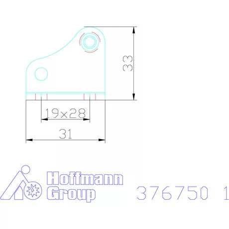 Amf Ellentartó a 376740 sz. szorítóhoz 1
