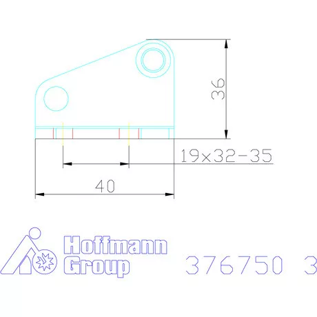 Amf Ellentartó a 376740 sz. szorítóhoz 3