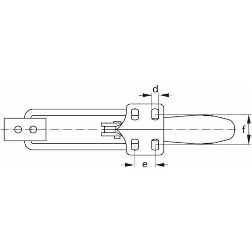 Amf Horgas szorító vízszintes 2