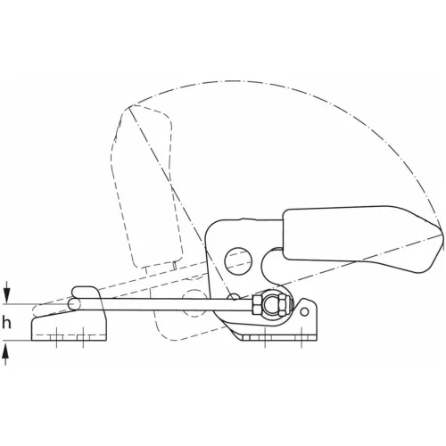 Amf Horgas szorító vízszintes 2