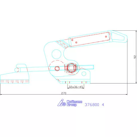 Amf Horgas szorító vízszintes 4