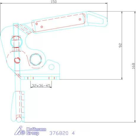 Amf Horgas szorító függőleges 4