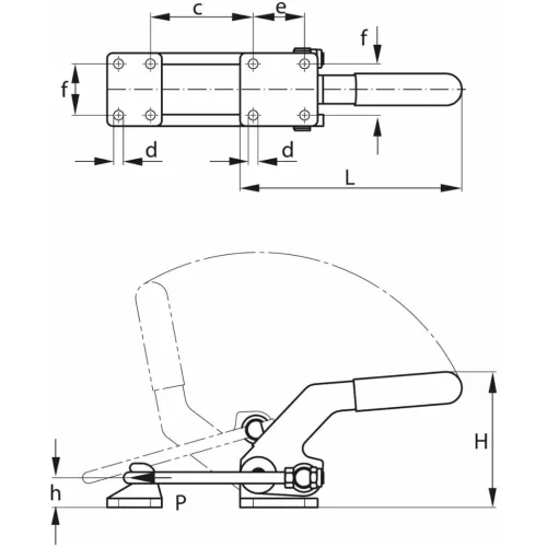 Horgas szorító erős 4