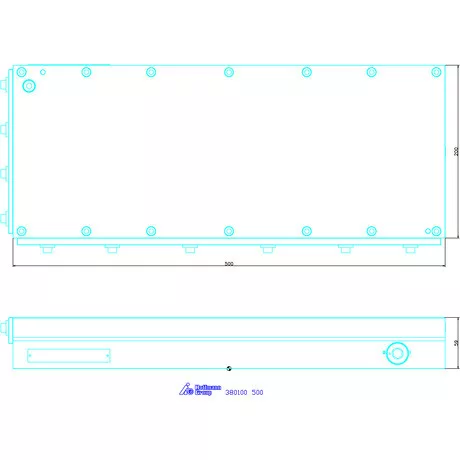 Sav Mágnesasztal, keresztirányú pólusosztás 500 mm