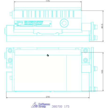 Sav Szinusz mágnesasztal 175 mm