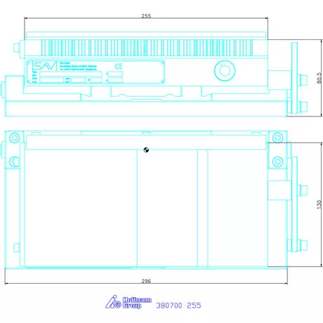 Sav Szinusz mágnesasztal 255 mm