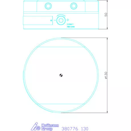 Sav Mágneses felfogótokmány, párhuzamos pólusosztással 130 mm