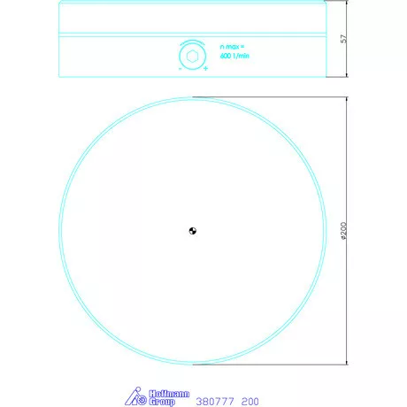 Sav Mágneses felfogótokmány, párhuzamos pólusosztással 200 mm