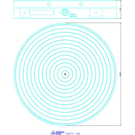 Sav Mágneses felfogótokmány, párhuzamos pólusosztással 350 mm