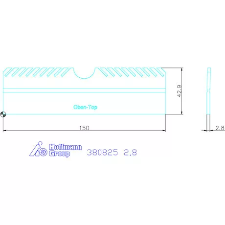 Sav Befogólapok 2,8 mm