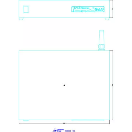 Sav Asztali demagnetizáló készülék 400 mm