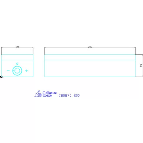 Sav Neodímium mágneses befogótömb 200 mm