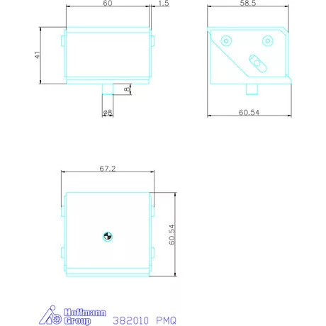 Tecnomagnete Pólushosszabbítók elektromos állandómágnes asztalhoz UniPower PMQ