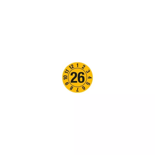 Ellenőrző plakett ⌀ 10 mm 32 darab 2026