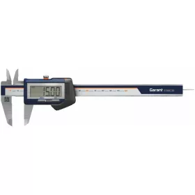   Digitális műhelytolómérő IP54 kör keresztmetszetű mélységmérővel és adatkimenettel 150 mm