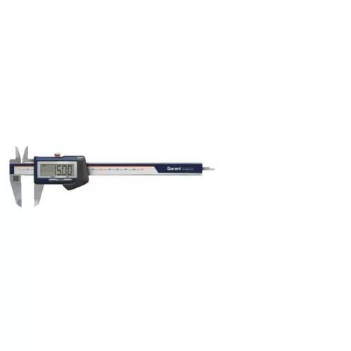 Digitális műhelytolómérő IP54 adatkimenettel, tartozék készlettel 150 mm