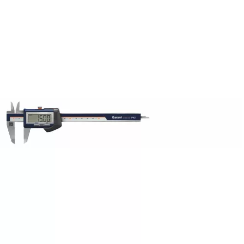 Digitális műhelytolómérő IP67 adatkimenettel, tartozék készlettel 150 mm