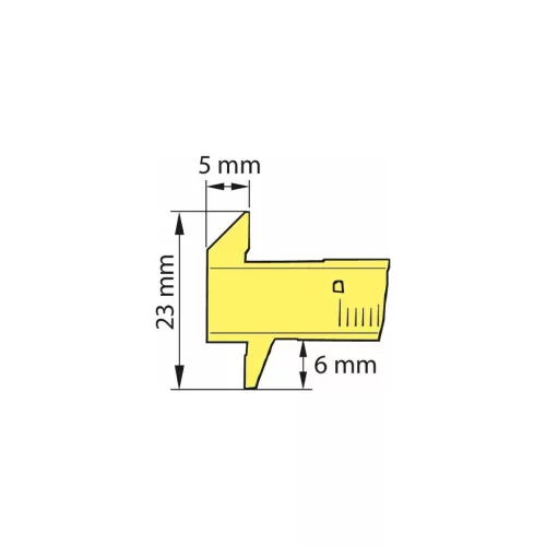 Holex Duplahorgas mélységmérő tolómérő 200 mm