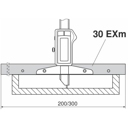 Kiegészítő híd 300 mm