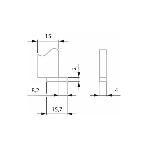 Tesa Technology Digitális mélységmérő tolómérő TWIN CAL IP 67 250 mm
