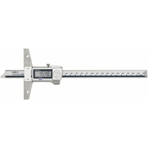 Mitutoyo Digitális mélységmérő tolómérő IP 67 adatkimenettel 150 mm
