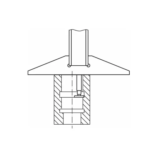 Mahr Digitális horony mélységmérő tolómérő IP 67 300 mm
